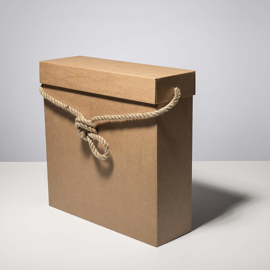 skrzynki, kufry i pudła Bag Box - Torba tekturowa rozmiar: 35x11x35 cm