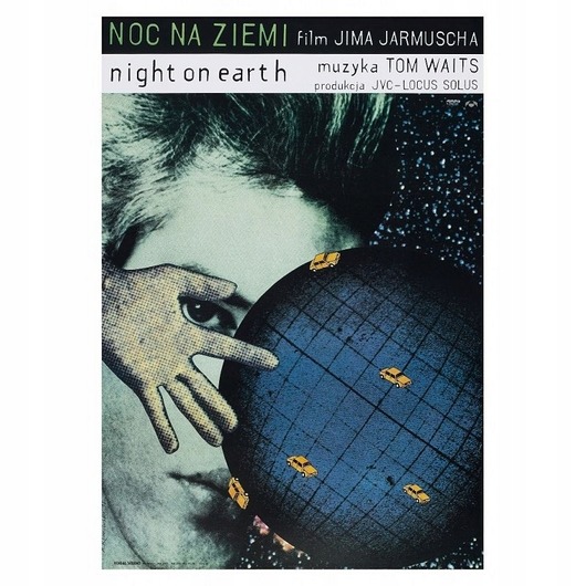 kartki okolicznościowe - wydruki Kartka pocztowa - Jim Jarmusch, Noc na ziemi
