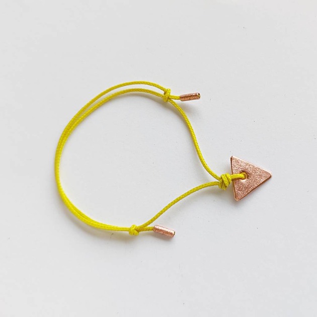 bransoletki na sznurku TRÓJKĄT  bransoletka