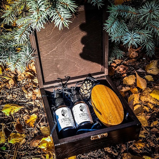 kosmetyki i produkty do pielęgnacji brody i wąsów Zestaw Prezentowy Viking Beard Oil