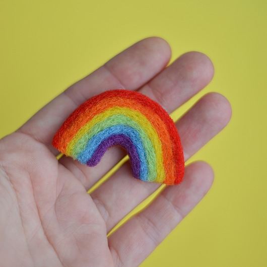 broszki Broszka -tęcza lgbt