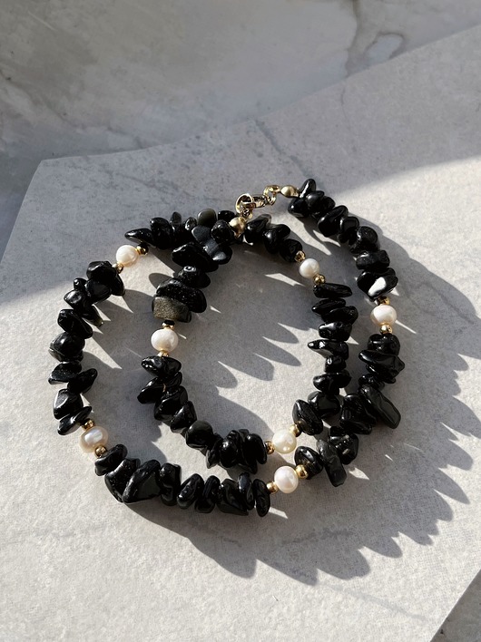 chokery Choker - onyks