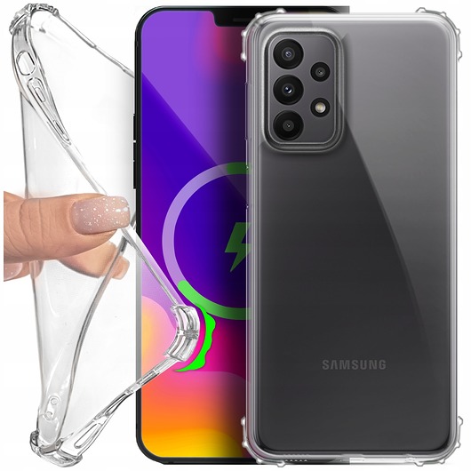 etui na telefon Etui do Samsung A23 i A23 5G pancerne case Anti-shock silikon pokrowiec