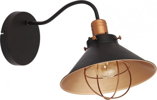 Kinkiet Industrial gold MIA home