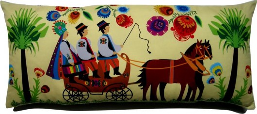 Poduszka dekoracyjna folk 30x65 cm Gaul Designs