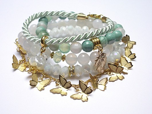 Vanilia and mint  - set KiKa pracownia