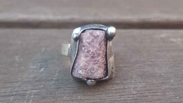 pierścionki - różne Rubin - pierścionek regulowany