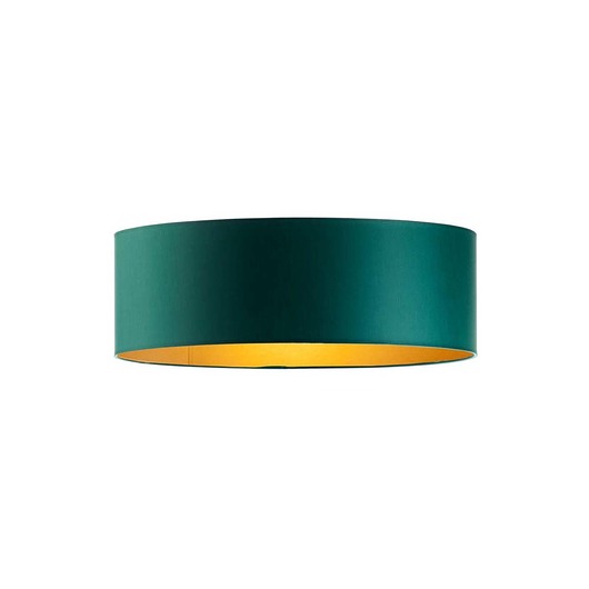 Plafon w stylu urban jungle DUBAJ GOLD o średnicy 50 cm LYSNE