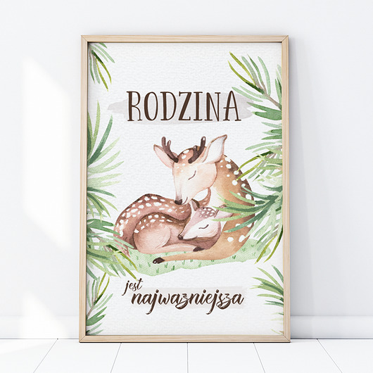 PLAKAT RODZINA P103 Yoko Design