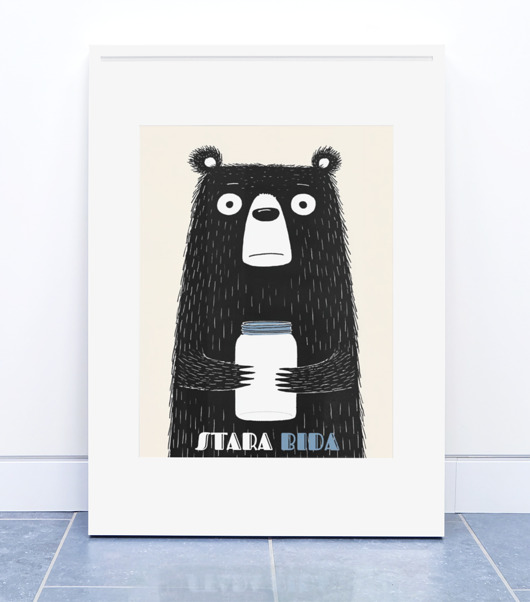 plakaty Plakat  STARA BIDA  30cmx40cm