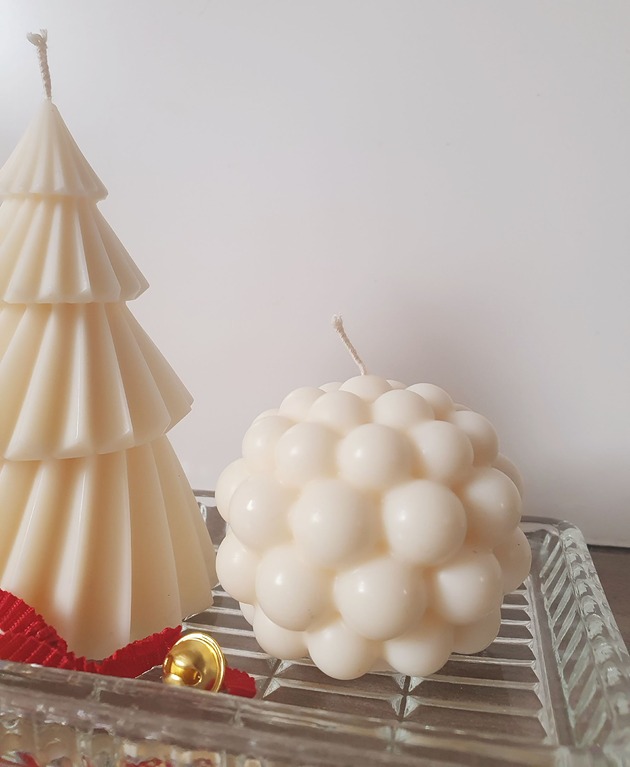 świeczniki i świece Świeca bąbelkowa 6cm