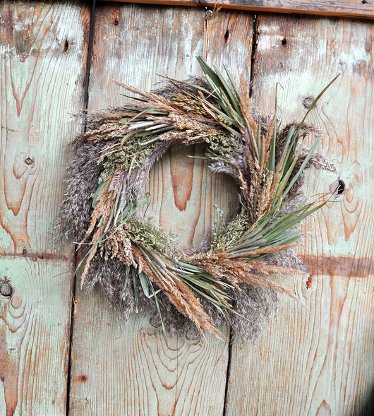 Naturalny wianek boho mamuta