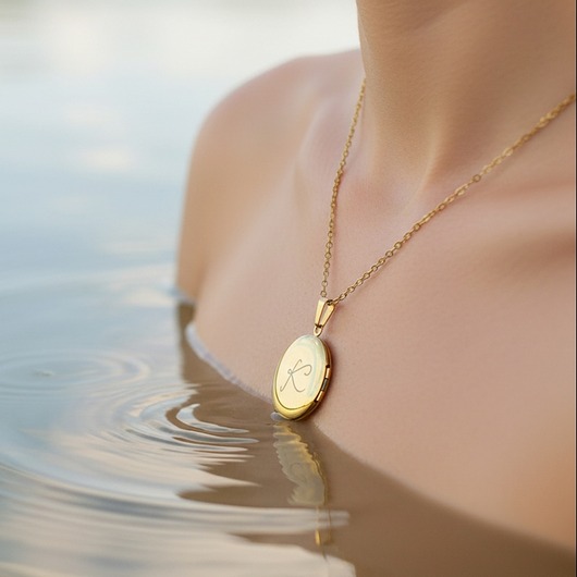 złote naszyjniki Naszyjnik Medalion z Grawerunkiem