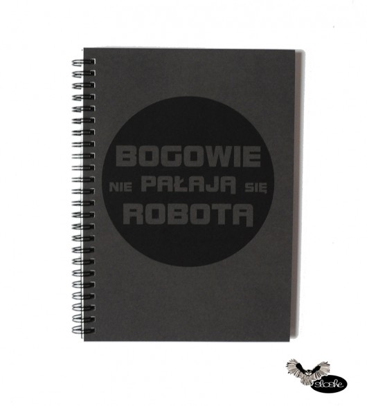 Bogowie nie pałają się robotą, notatnik Sowia Aleja