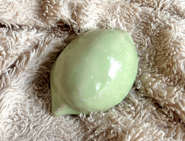 figurki i rzeźby Ceramiczna cytrynka "Antonówka"