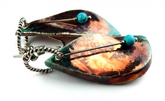  kolczyki ceramiczne bluefrog