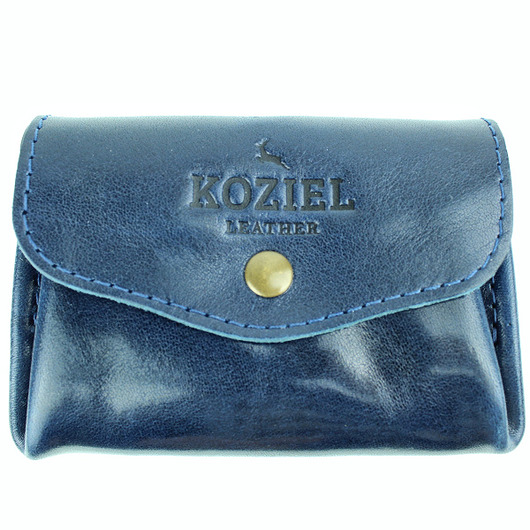 portfele damskie Portmonetka BARYŁKA - niebieska HIT