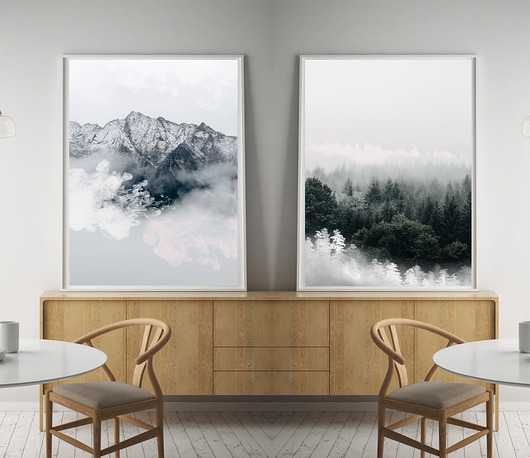 zestaw grafik | 50x70 cm Milo Mi