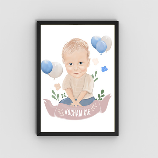 grafiki i ilustracje Portret bajkowy/ilustracyjny.