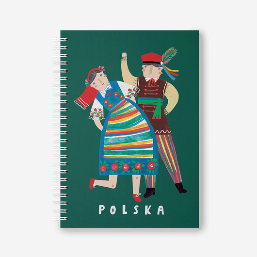 kalendarze i plannery Zeszyt A5 Tancerze