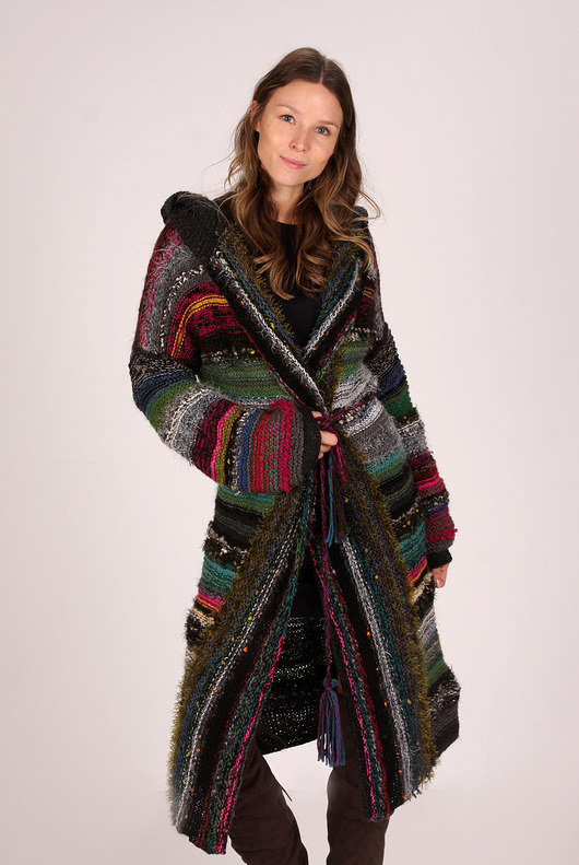 kardigany damskie Unikatowy sweter