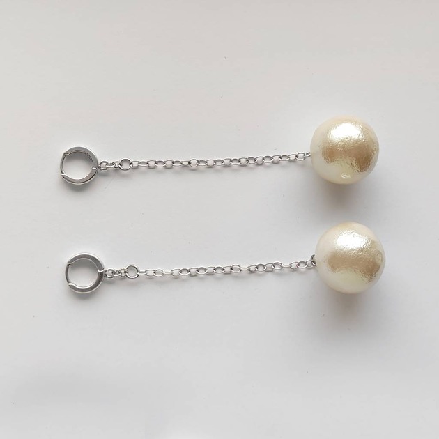 kolczyki z kamieniami Kolczyki OKRĄG