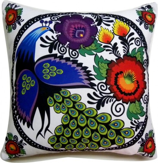 Poduszka dekoracyjna folk Gaul Designs