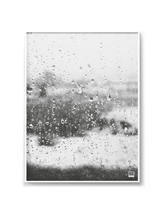 Plakat krople roz.40x50 cm Hug The Stuff