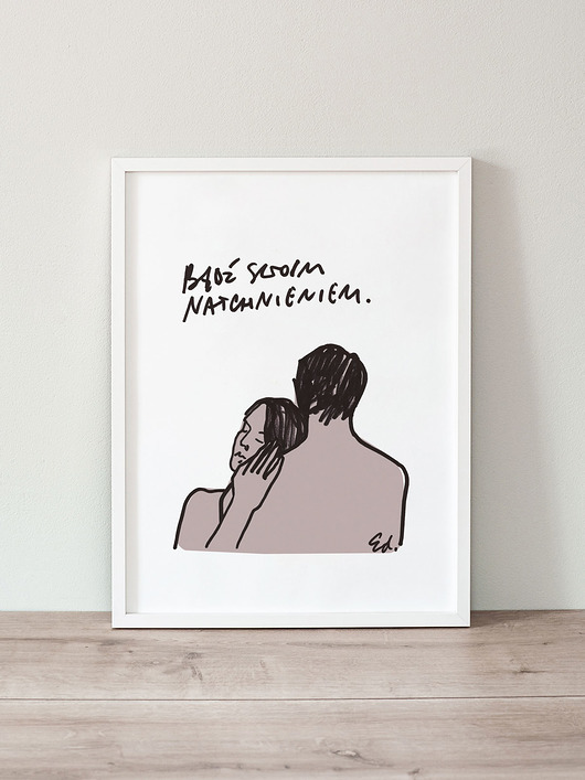 plakaty Plakat Bądź swoim natchnieniem