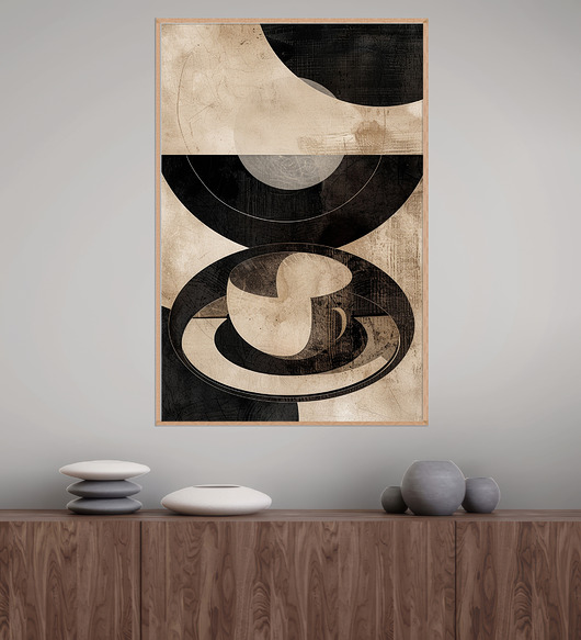 plakaty Geometria natury - Plakat, druk - Minimalizm, Boho, Loft GN113