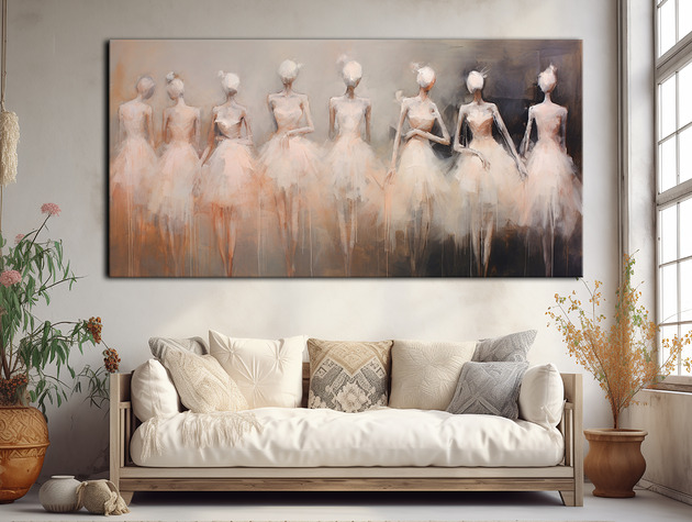 plakaty Taniec śmierci, Danse Macabre - Plakat - Surrealizm, Impresjonizm, Loft #4