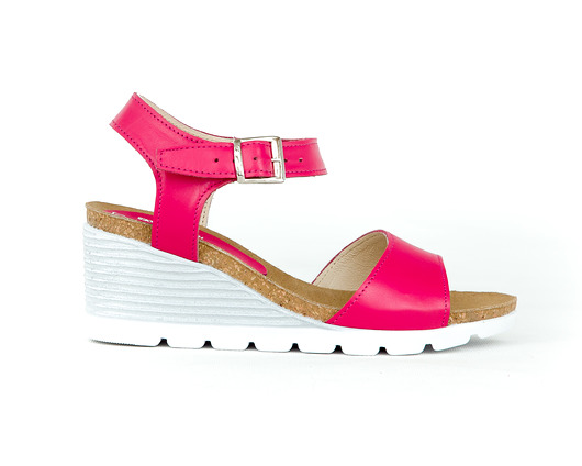 RĘCZNIE ROBIONE SANDAŁKI ZAPATO 346 FUKSJA Zapato