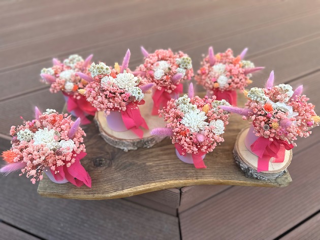 wianki Flowerbox mini suszki mix