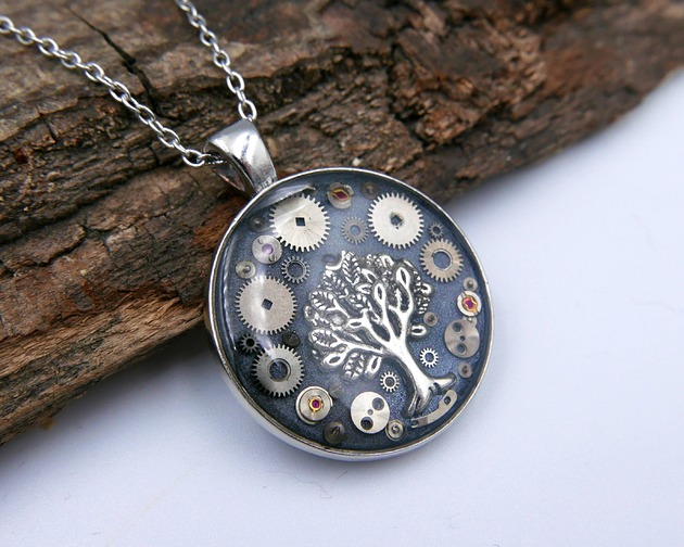wisiory Naszyjnik Tree of Life 6