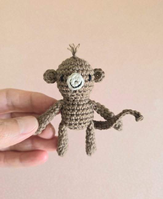 przytulanki dla niemowląt i dzieci Małpka kieszonkowa