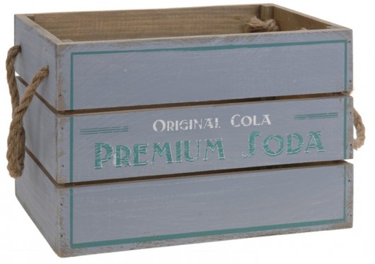 Skrzynka Premium Soda niebieska MIA home