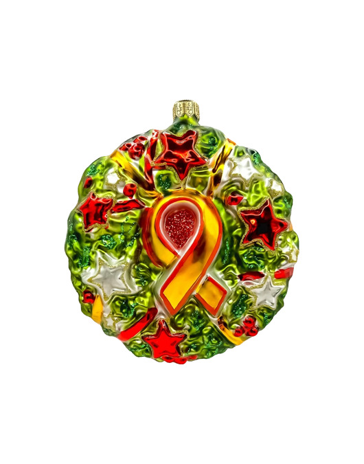 ozdoby choinkowe Bombka choinkowa: Świąteczny Wianek