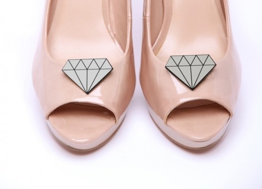 Girl's Best Friends - Silver - klipsy do butów HowDoILook