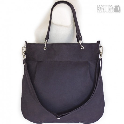 Black alcanta - large extra Katta