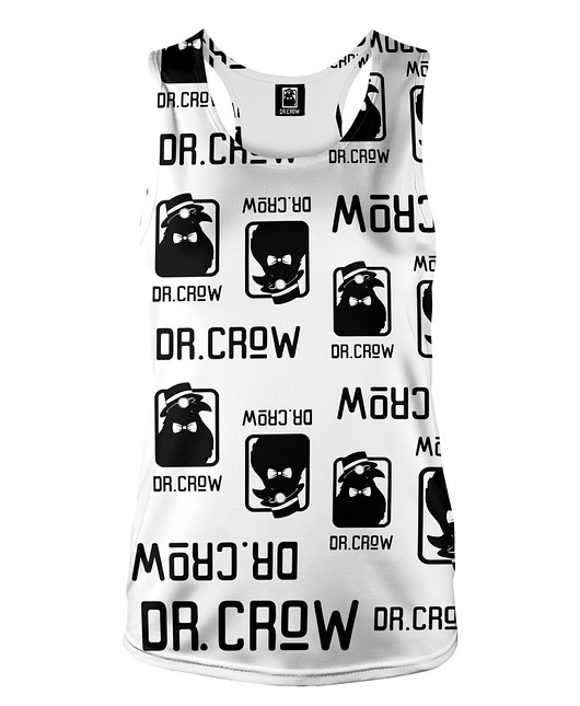 topy damskie DR.CROW Bokserka Damska Logo