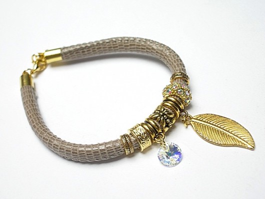 Strap - taupe gold /25.05.15/ KiKa pracownia
