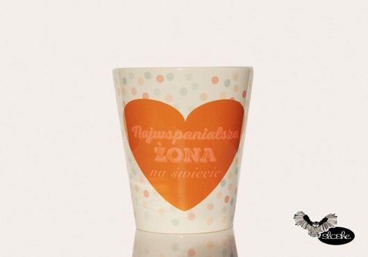 Najwspanialsza żona na świecie, kubek latte Sowia Aleja