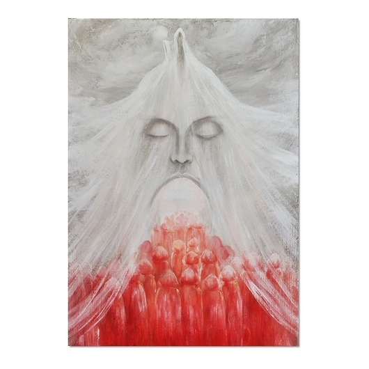 obrazy Hypnosis, oryginalny obraz ręcznie malowany, surrealizm