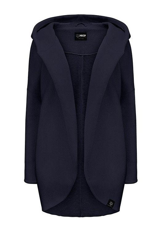 bluza z kapturem damska Peleryna do zadań specjalnych Granatowa