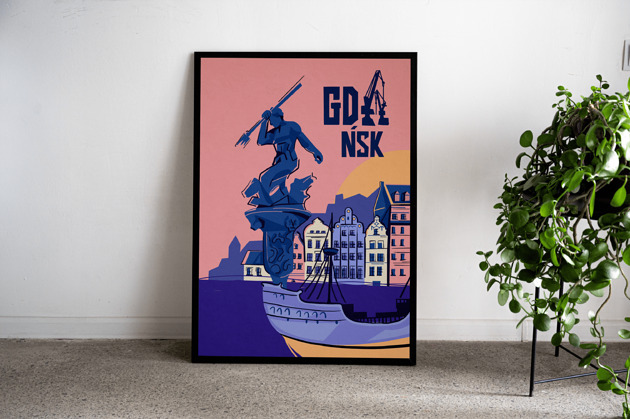 plakaty Plakat GDAŃSK