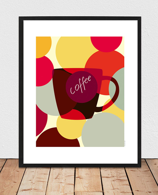 plakaty Plakat z napisem coffee, do kuchni
