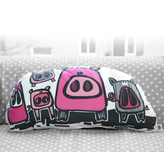Poduszka - Super Pigs kellybubble