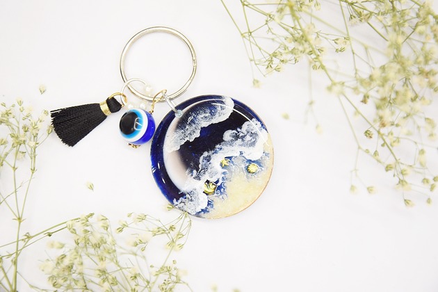 breloki Brelok Ocean  - Granat