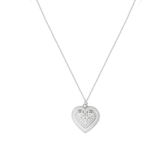 Silver Heart - łańcuszek AFRODITTE COLLECTION