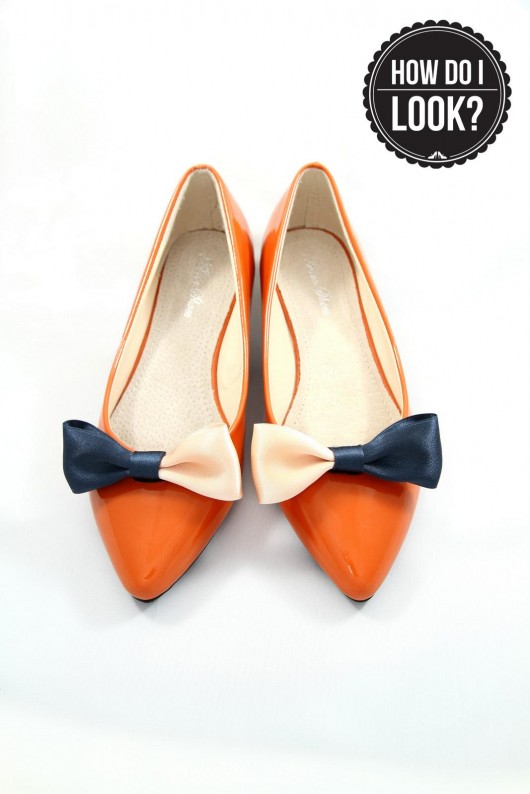 2-Sides Story - Blue/Cream - klipsy do butów HowDoILook